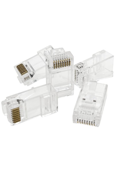 Wtyk przelotowy RJ45 UTP kat.6 (op.100 szt) ALANTEC