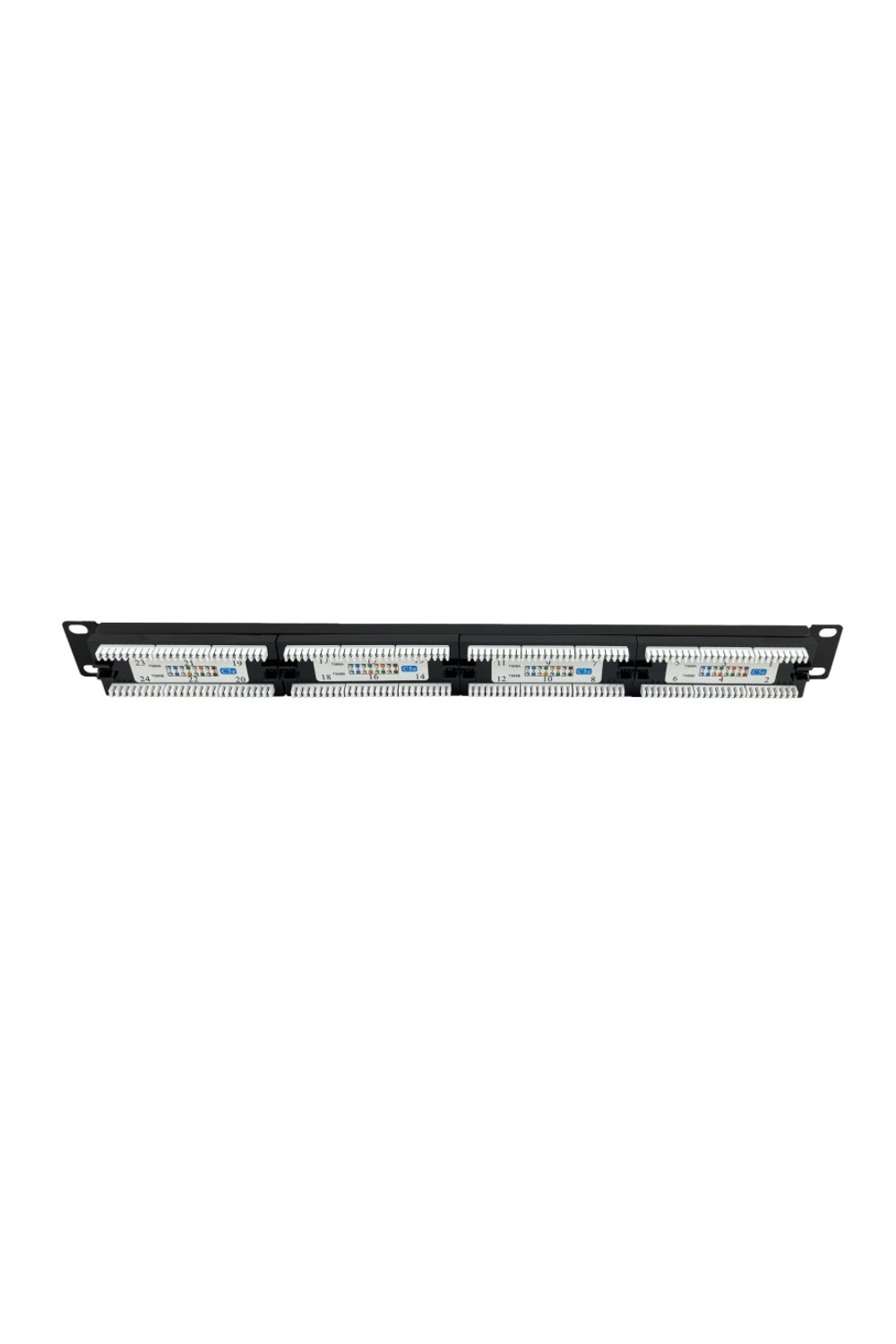 Patch panel UTP kat.5e 24 porty LSA 1U ALANTEC