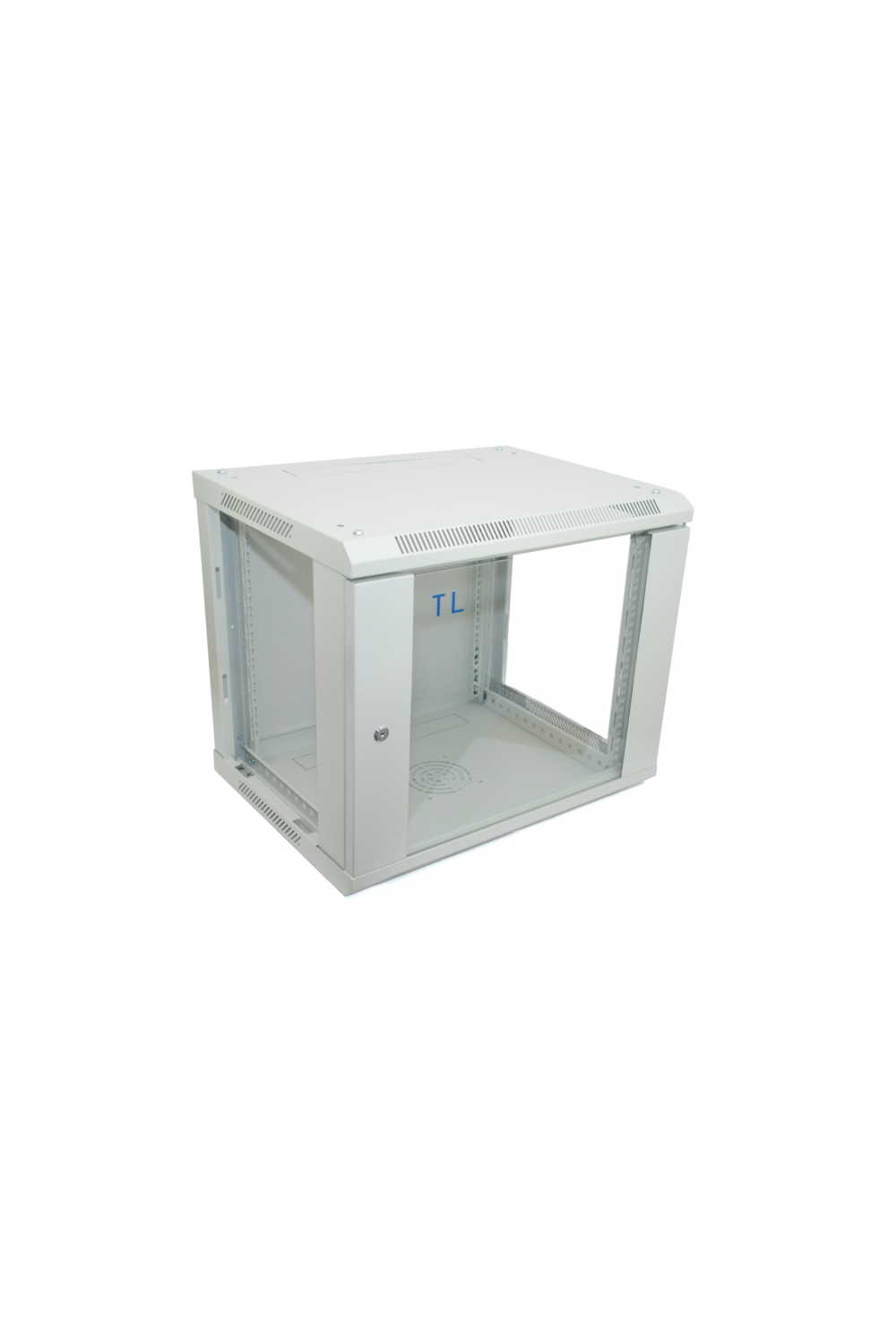 Szafa rack 9U 600x450mm 19" kolor szary