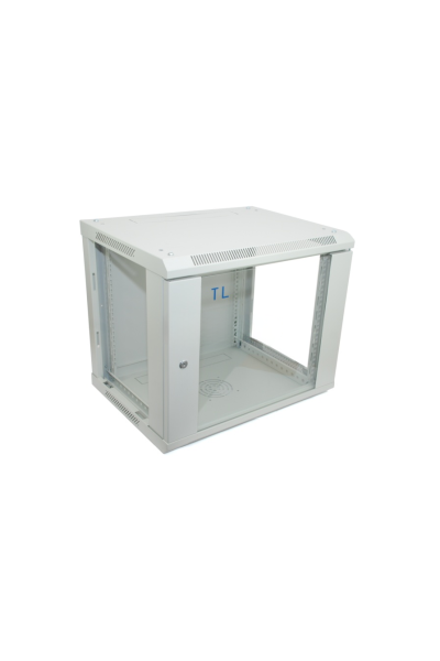 Szafa rack 9U 600x450mm 19" kolor szary