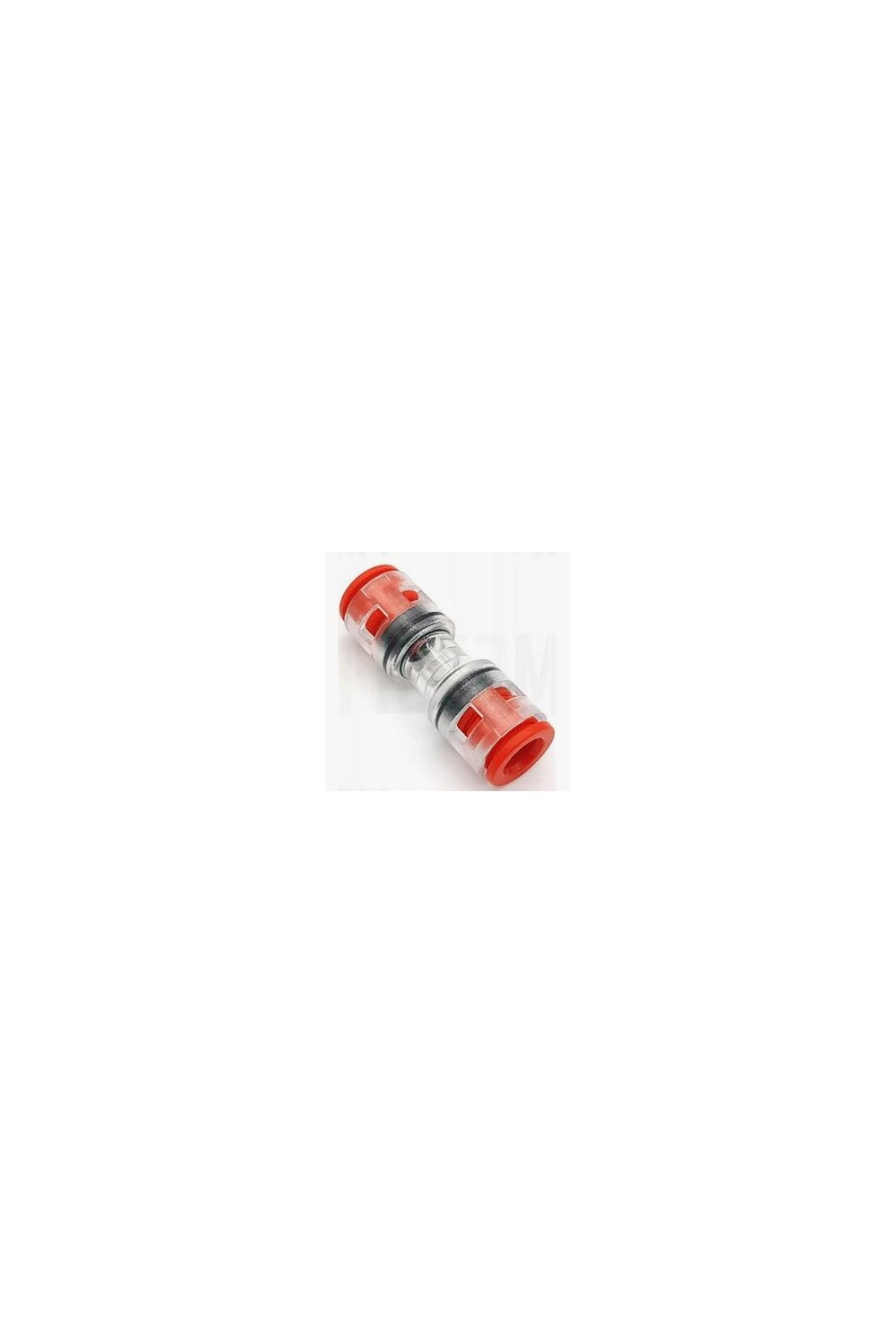 Złączka prosta do mikrorurki 14(10) mm + klipsy