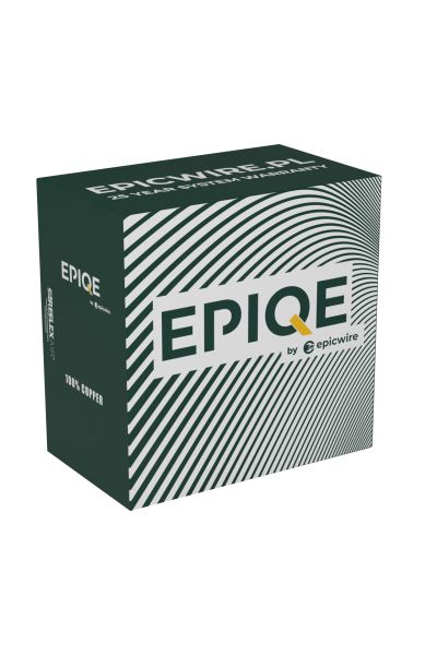 EPIQE Kabel skrętka Cat.6 U/UTP 4*2*0,51 PVC-Eca 305m