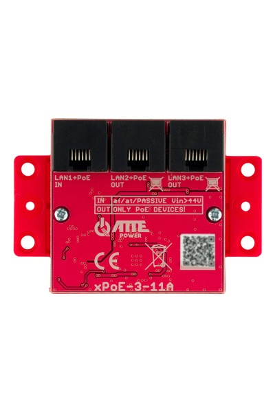 xPoE-3-11A Switch PoE 3-portowy
