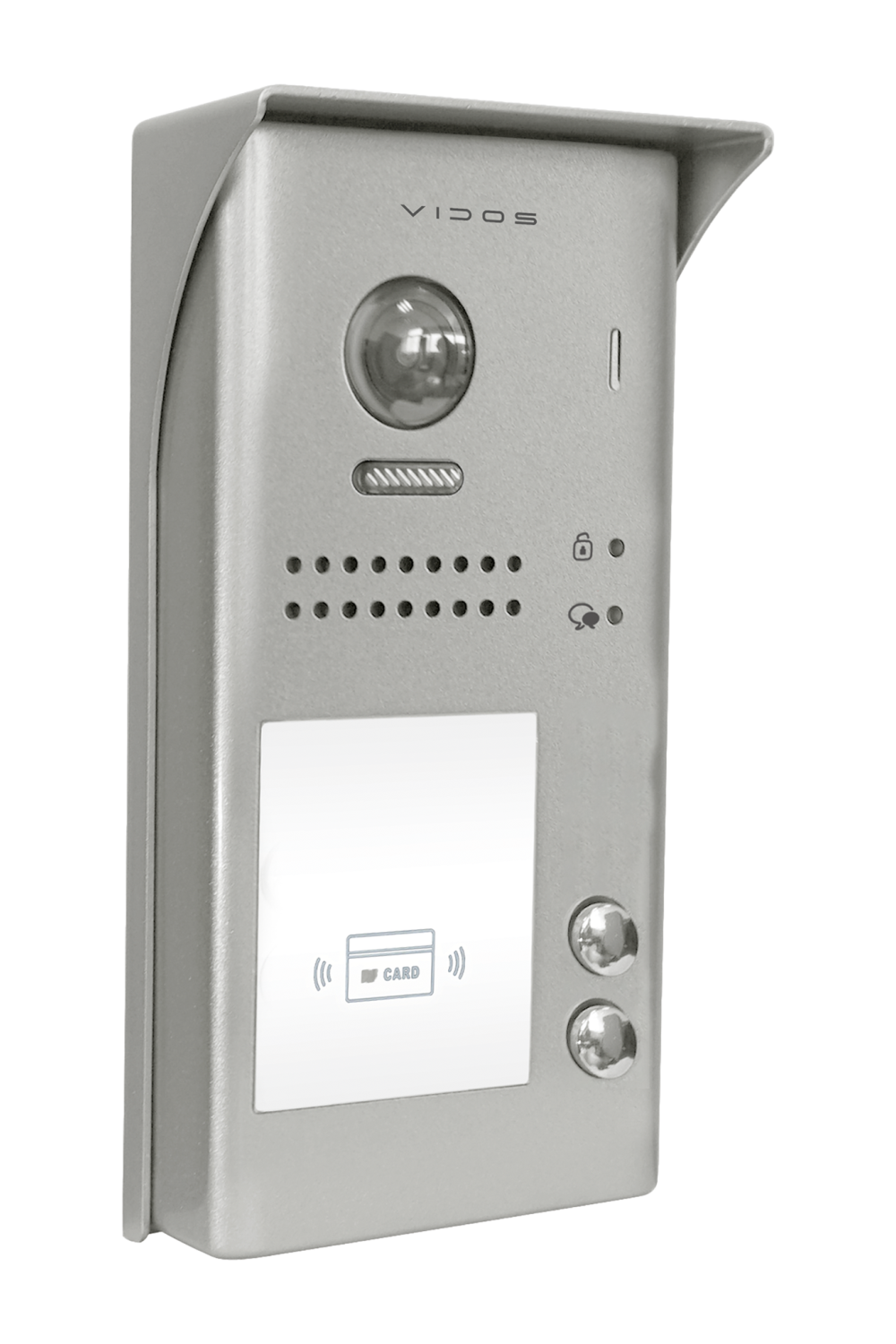 VIDOS S1102A Stacja bramowa wideodomofonu DUO 2-abonentowa z RFID 125kHz