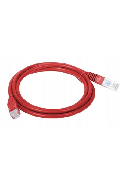 Patchcord kabel sieciowy ethernet UTP kat 6 PVC 3.0m