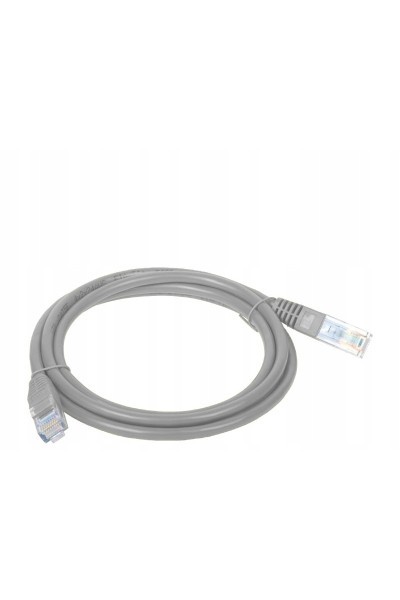 Patchcord kabel sieciowy ethernet UTP kat6 PVC 3m