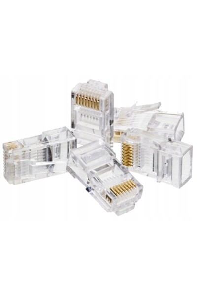 Wtyki RJ45 Alantec WT001 8P8C UTP kat 5e 100 sztuk