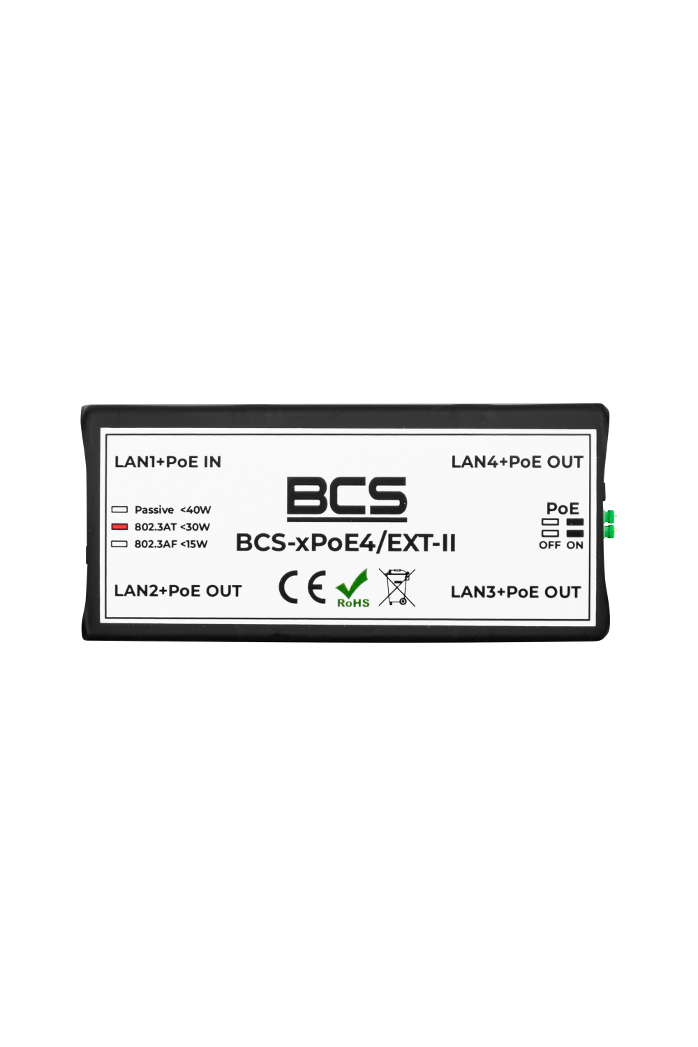 Switch PoE BCS-xPoE4/EXT-II BCS