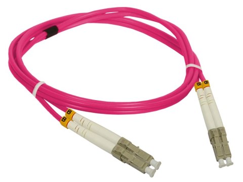 Patch cord MM OM4 LC-LC duplex 50/125 1.0m ALANTEC