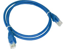 Patch-cord U/UTP kat.6A LSOH 5.0m niebieski ALANTEC