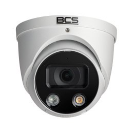 Kamera IP BCS-L-EIP55FCR3L3-AI1 kopułowa 5Mpx z alarmami świetlnymi i dźwiękowymi
